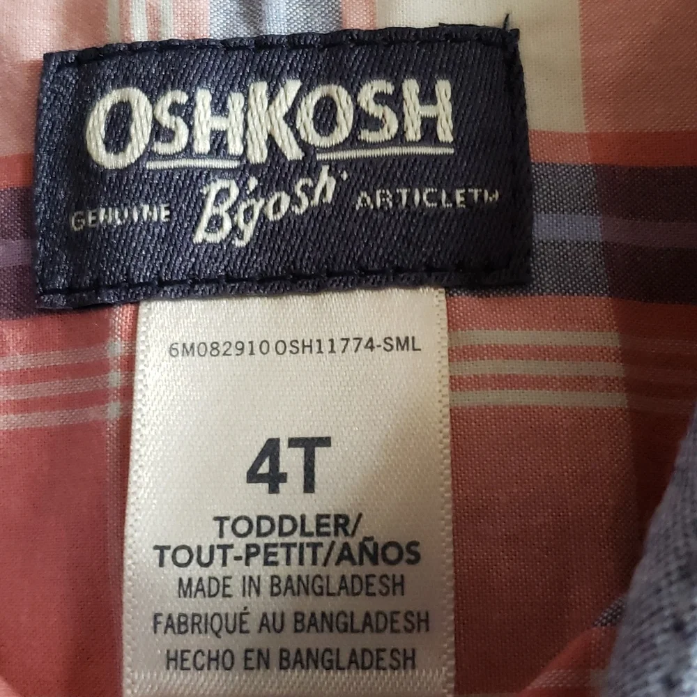 Oshkosh B'Gosh Toddler Dress Shirt
